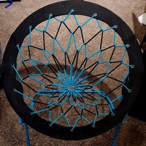 31.5" Diameter Bungee Chair From Target Teal/Black EUC
